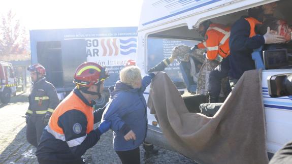 Simulacro de emerxencias, 30 de novembro de 2017