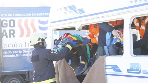 Simulacro de emerxencias, 30 de novembro de 2017