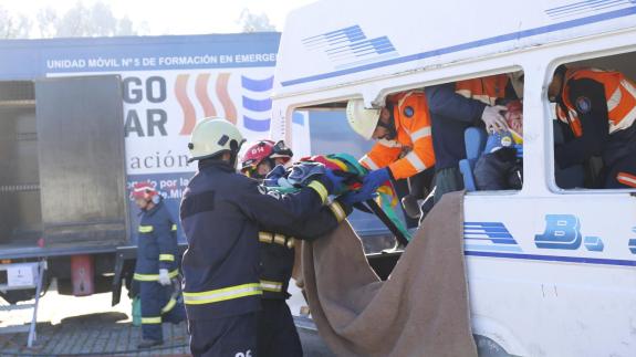 Simulacro de emerxencias, 30 de novembro de 2017