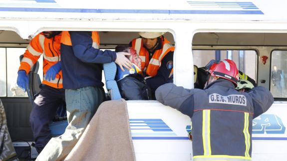 Simulacro de emerxencias, 30 de novembro de 2017