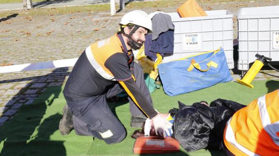 Simulacro de emerxencias, 30 de novembro de 2017