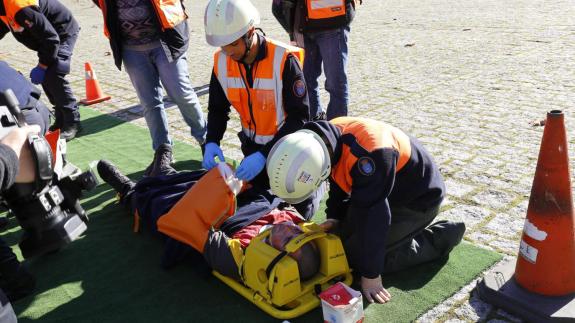 Simulacro de emerxencias, 30 de novembro de 2017