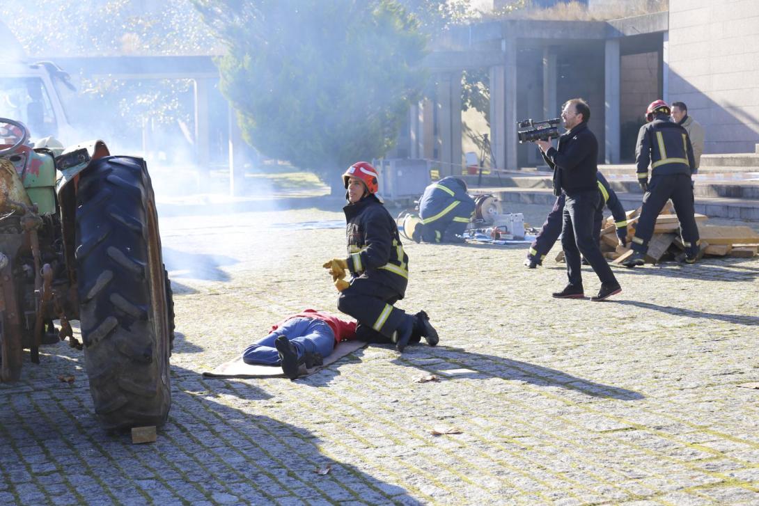 Simulacro de emerxencias, 30 de novembro de 2017