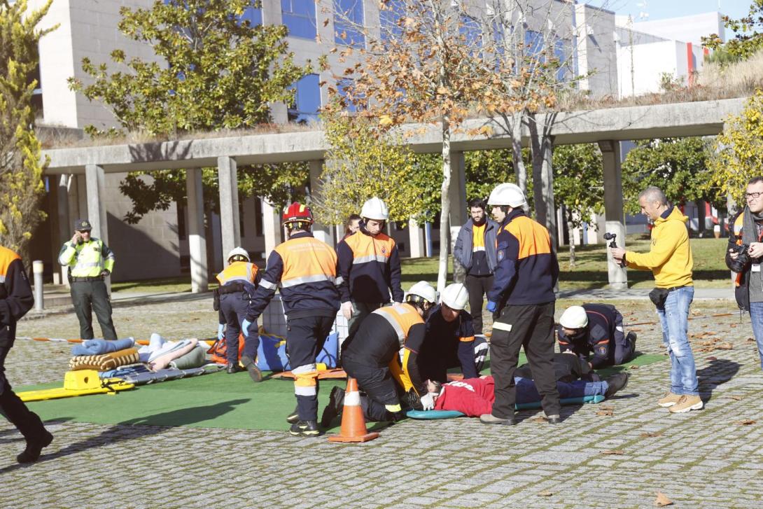 Simulacro de emerxencias, 30 de novembro de 2017