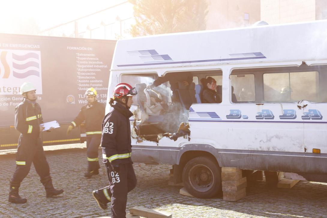 Simulacro de emerxencias, 30 de novembro de 2017