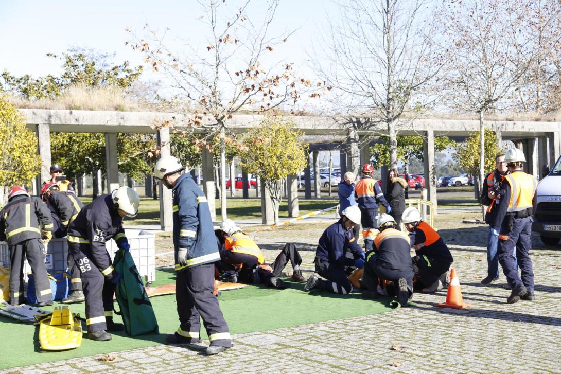 Simulacro de emerxencias, 30 de novembro de 2017