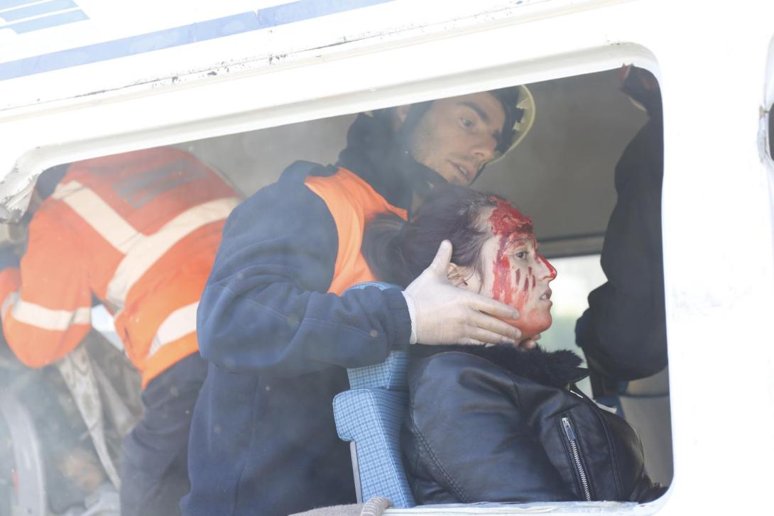 Simulacro de emerxencias, 30 de novembro de 2017