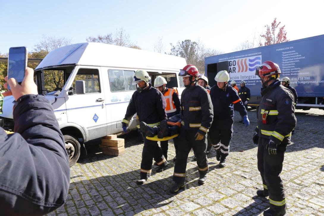 Simulacro de emerxencias, 30 de novembro de 2017