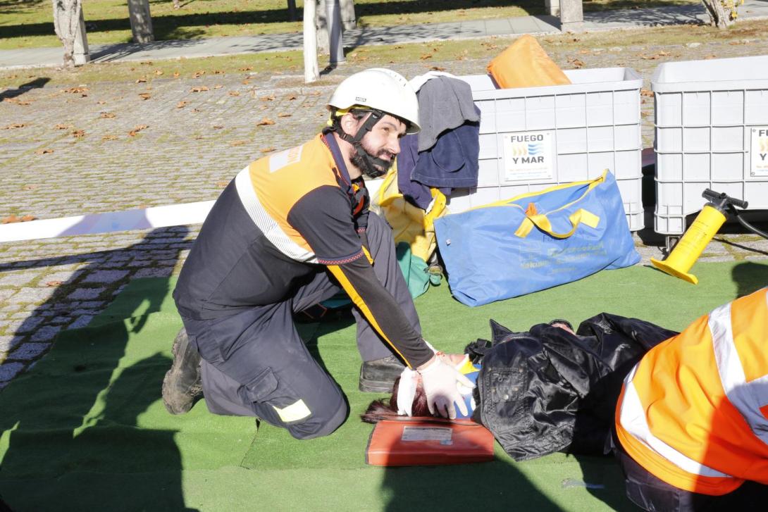 Simulacro de emerxencias, 30 de novembro de 2017