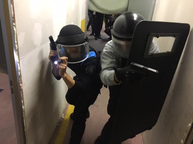 Curso de intervención policial con entrada a domicilios. 13 de xuño de 2017